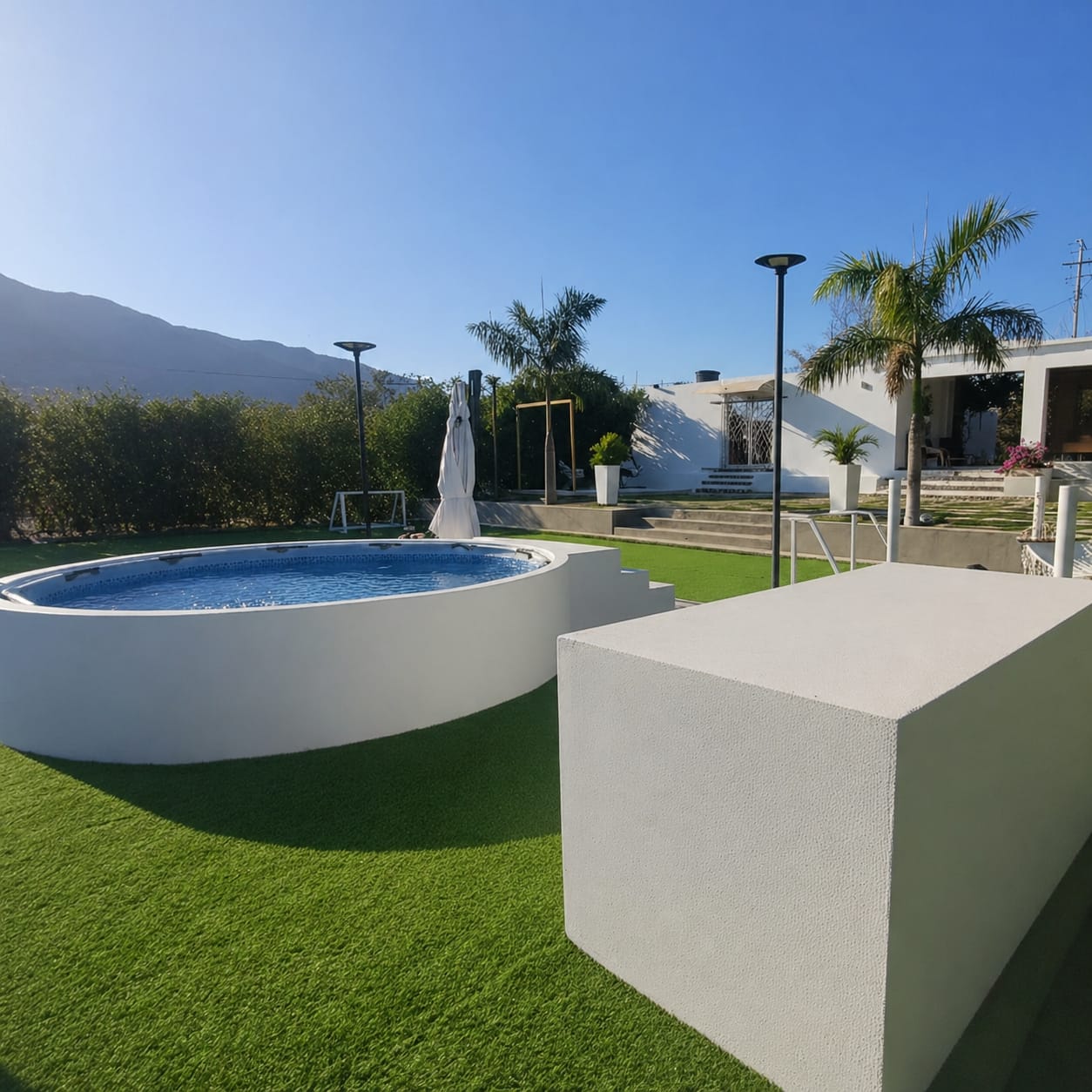 Área de Piscina