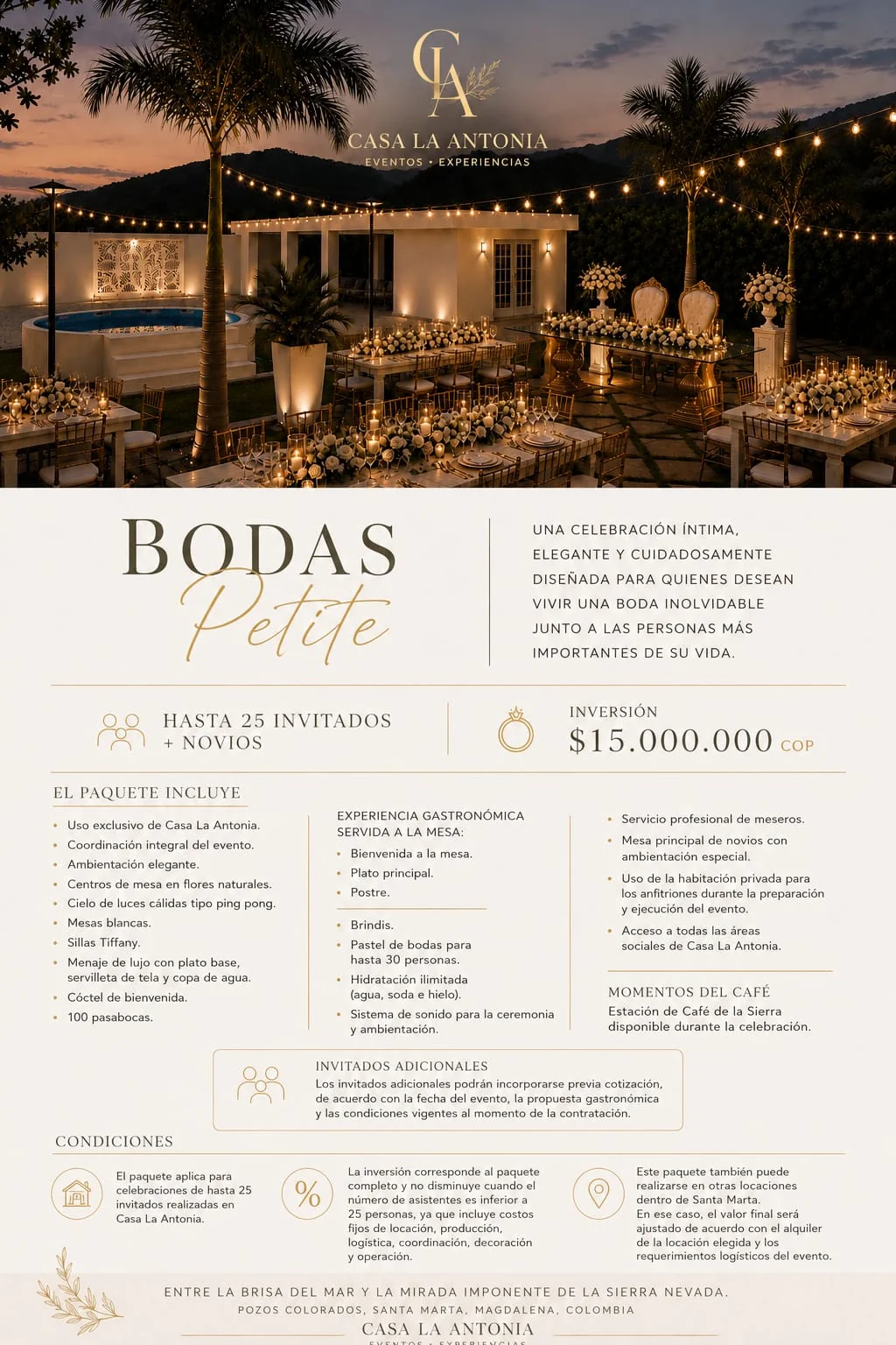 Bodas Petite